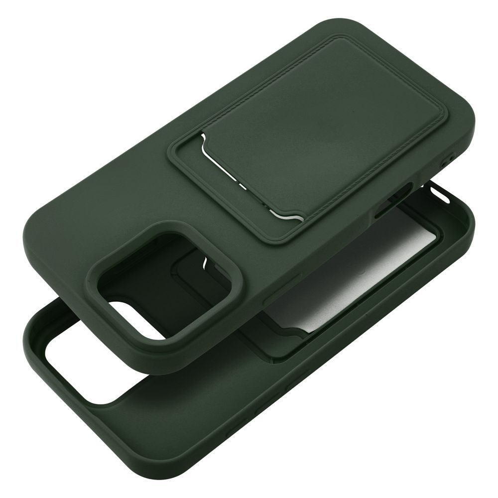 Pokrowiec Forcell Card Case zielony Apple iPhone 16 Pro Max / 11 Pokrowiec Forcell Card Case zielony Apple iPhone 16 Pro Max / 11