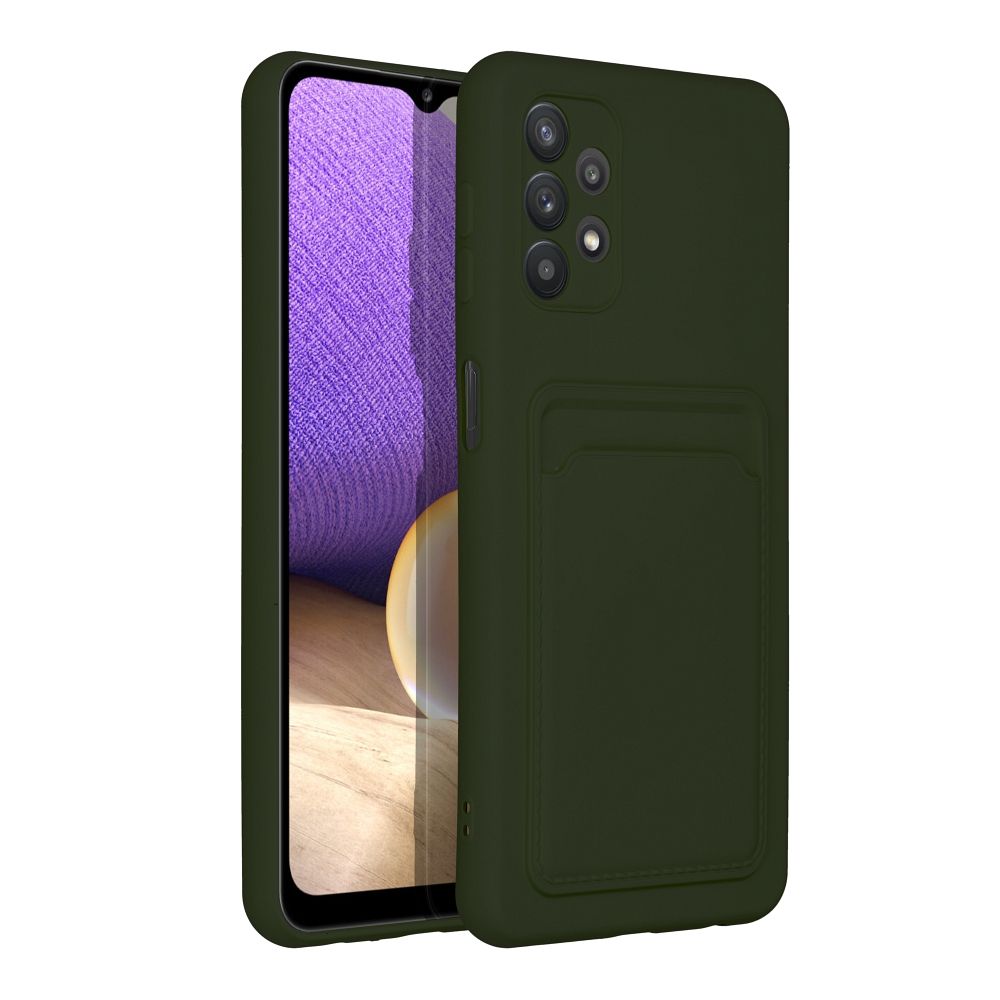 Pokrowiec Forcell Card Case zielony Samsung A32 5G / 2
