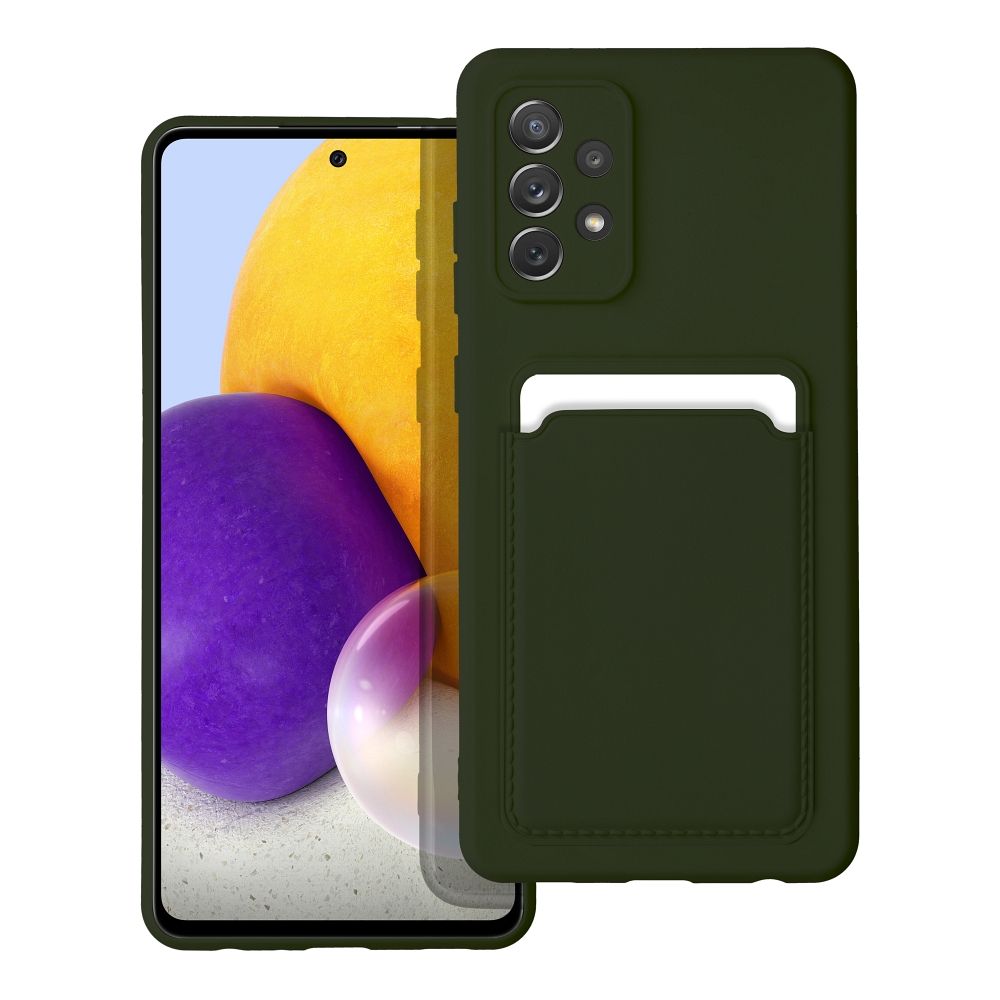 Pokrowiec Forcell Card Case zielony Samsung A72