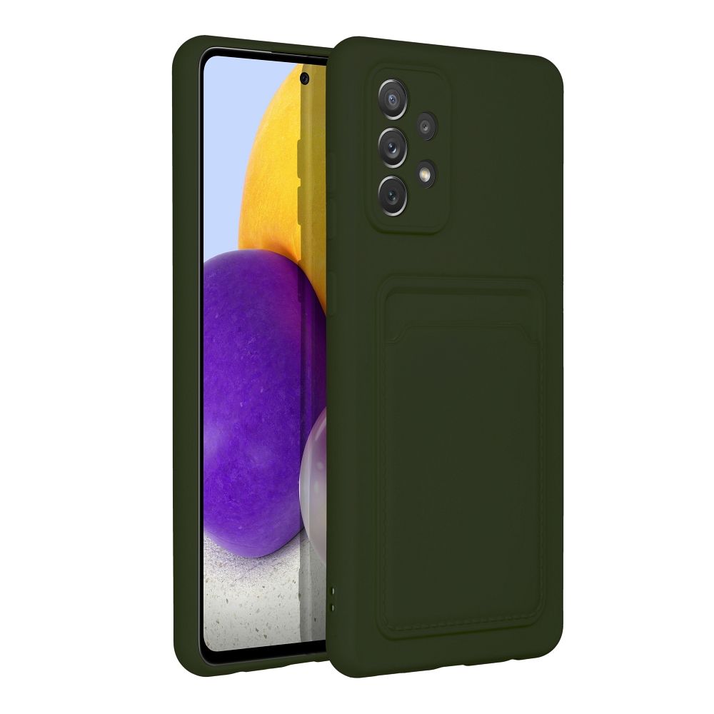 Pokrowiec Forcell Card Case zielony Samsung A72 / 2