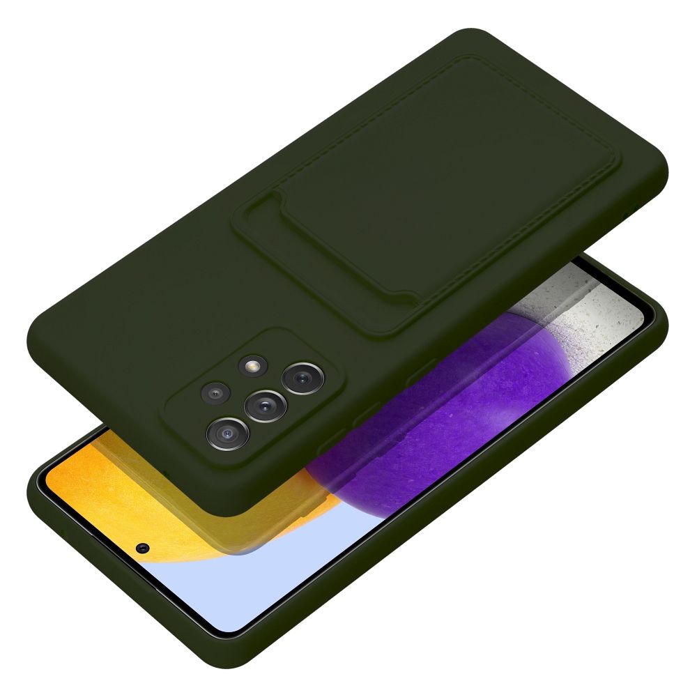 Pokrowiec Forcell Card Case zielony Samsung A72 / 3