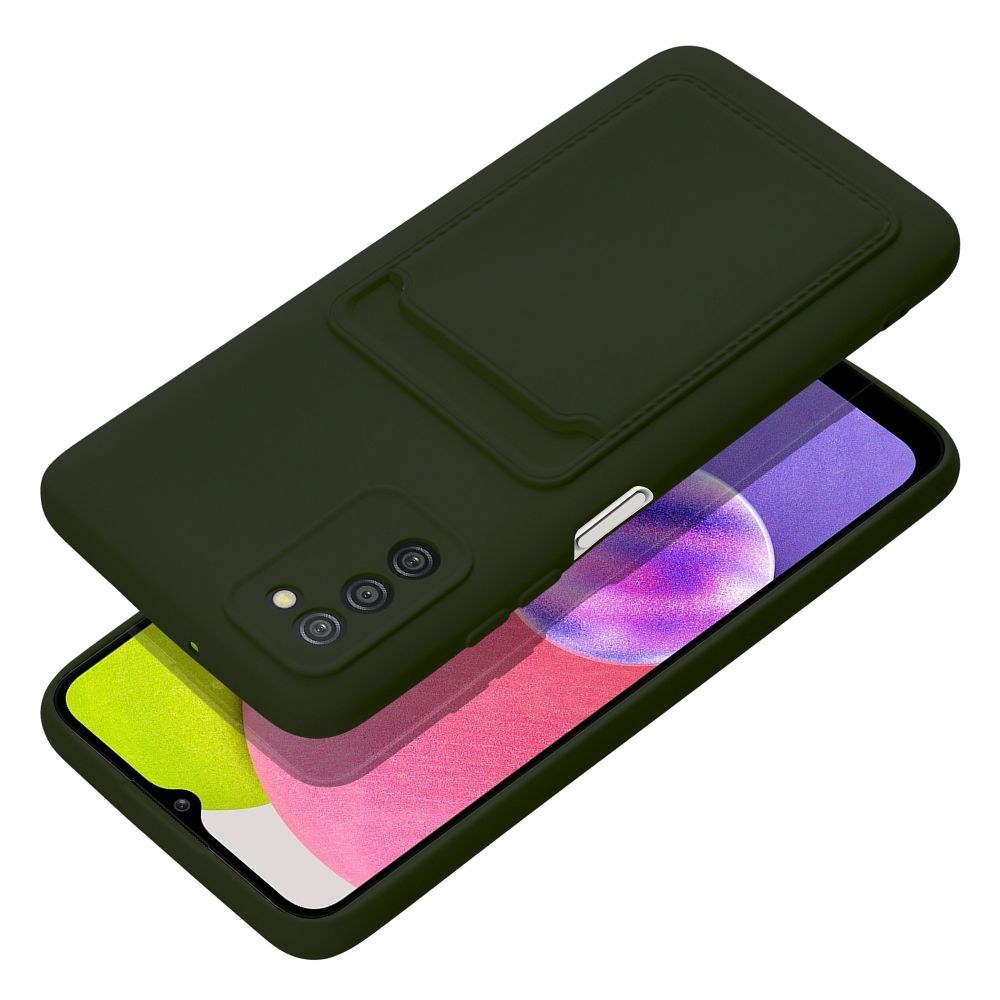 Pokrowiec Forcell Card Case zielony Samsung Galaxy A03s / 3 Pokrowiec Forcell Card Case zielony Samsung Galaxy A03s / 3