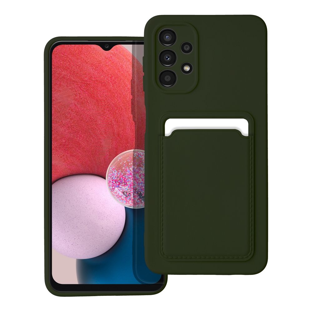 Pokrowiec Forcell Card Case zielony Samsung Galaxy A04S Pokrowiec Forcell Card Case zielony Samsung Galaxy A04S