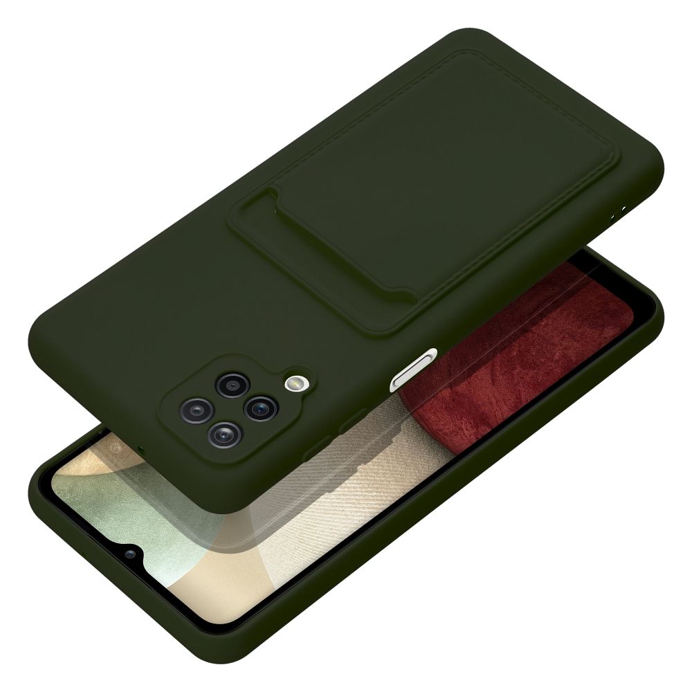 Pokrowiec Forcell Card Case zielony Samsung Galaxy A12 / 3 Pokrowiec Forcell Card Case zielony Samsung Galaxy A12 / 3