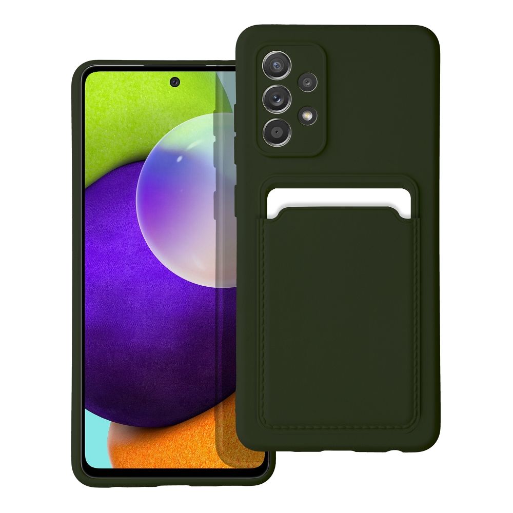 Pokrowiec Forcell Card Case zielony Samsung Galaxy A52s / 3