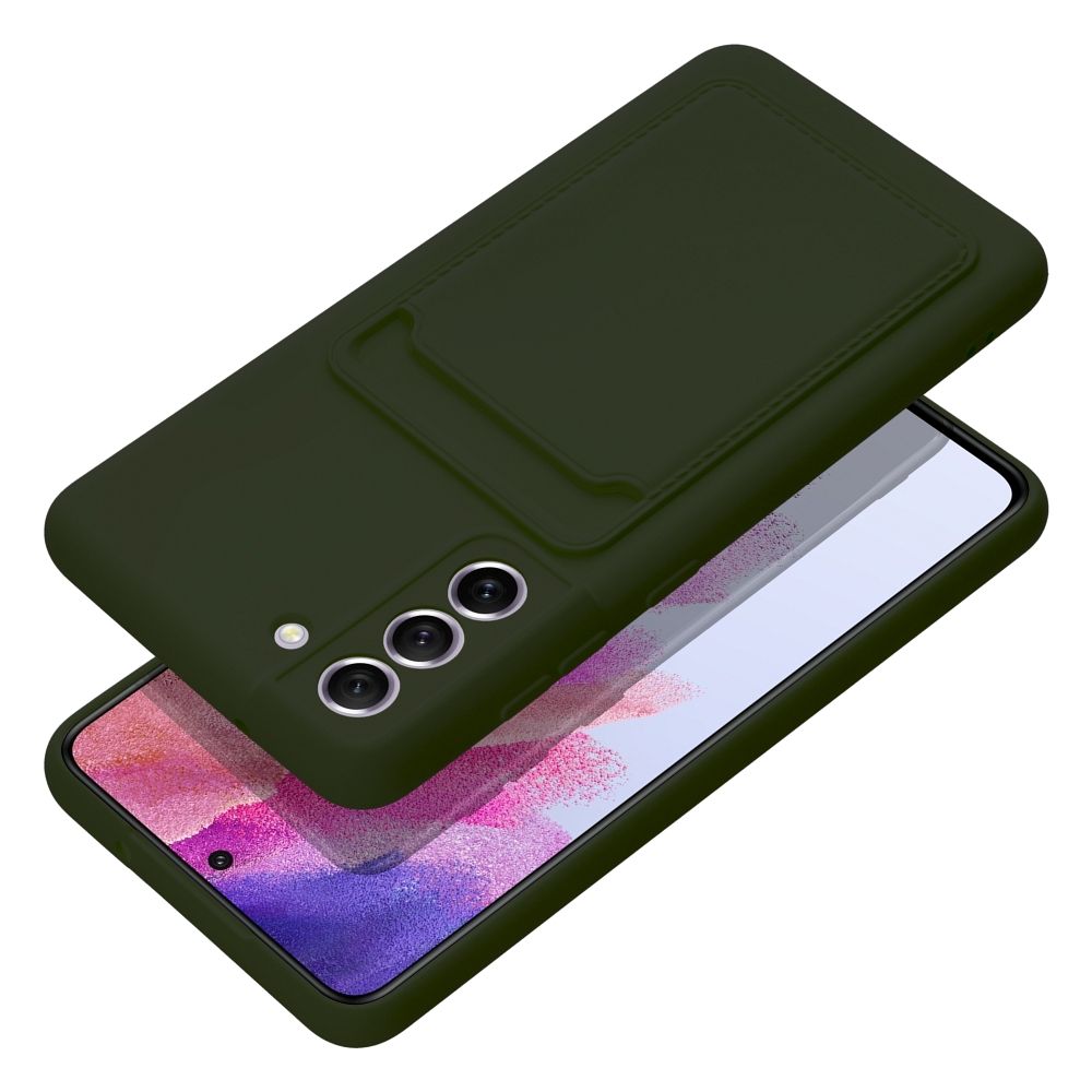 Pokrowiec Forcell Card Case zielony Samsung S21 FE / 3