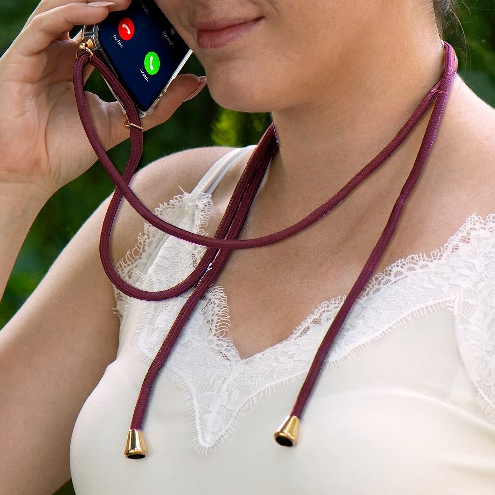 Pokrowiec Forcell Cord Case czerwony Apple iPhone 11 Pro Max / 4 Pokrowiec Forcell Cord Case czerwony Apple iPhone 11 Pro Max / 4