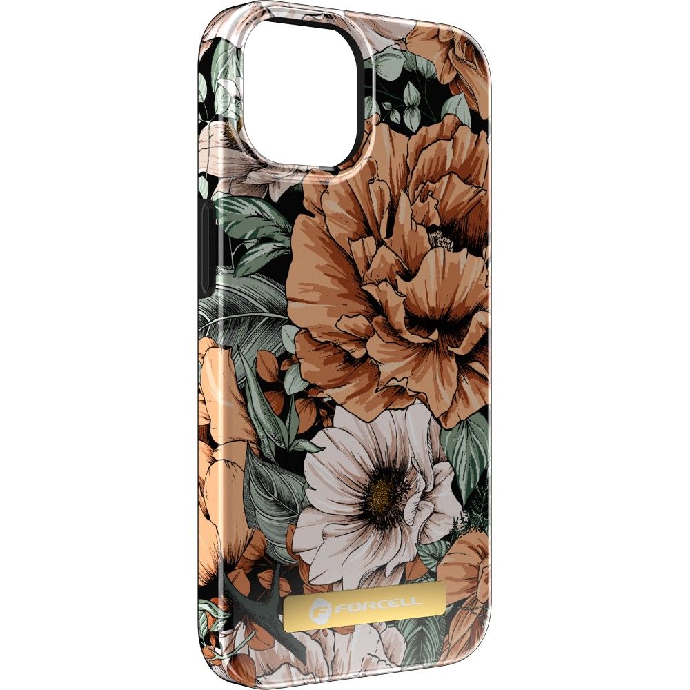Pokrowiec Forcell F-Protect Mirage MagSafe wzr bloom bush Apple iPhone 14 / 3