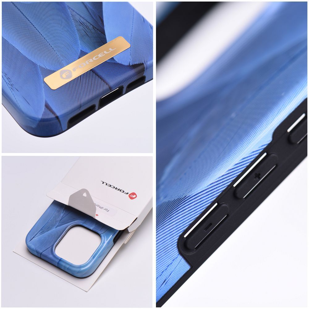 Pokrowiec Forcell F-Protect Mirage MagSafe wzr blue bird Apple iPhone 14 Pro / 6