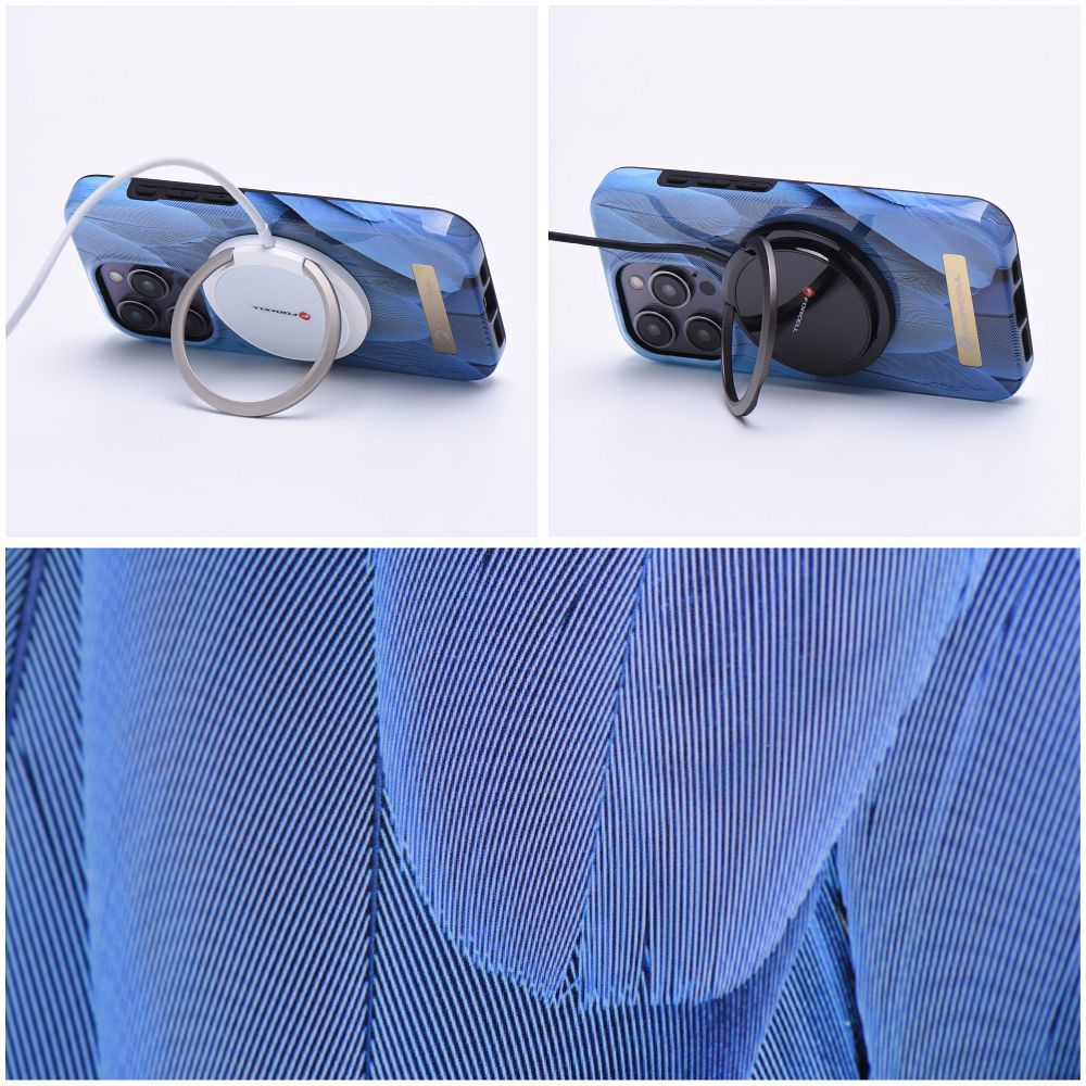 Pokrowiec Forcell F-Protect Mirage MagSafe wzór blue bird Apple iPhone 15 Plus / 5 Pokrowiec Forcell F-Protect Mirage MagSafe wzór blue bird Apple iPhone 15 Plus / 5