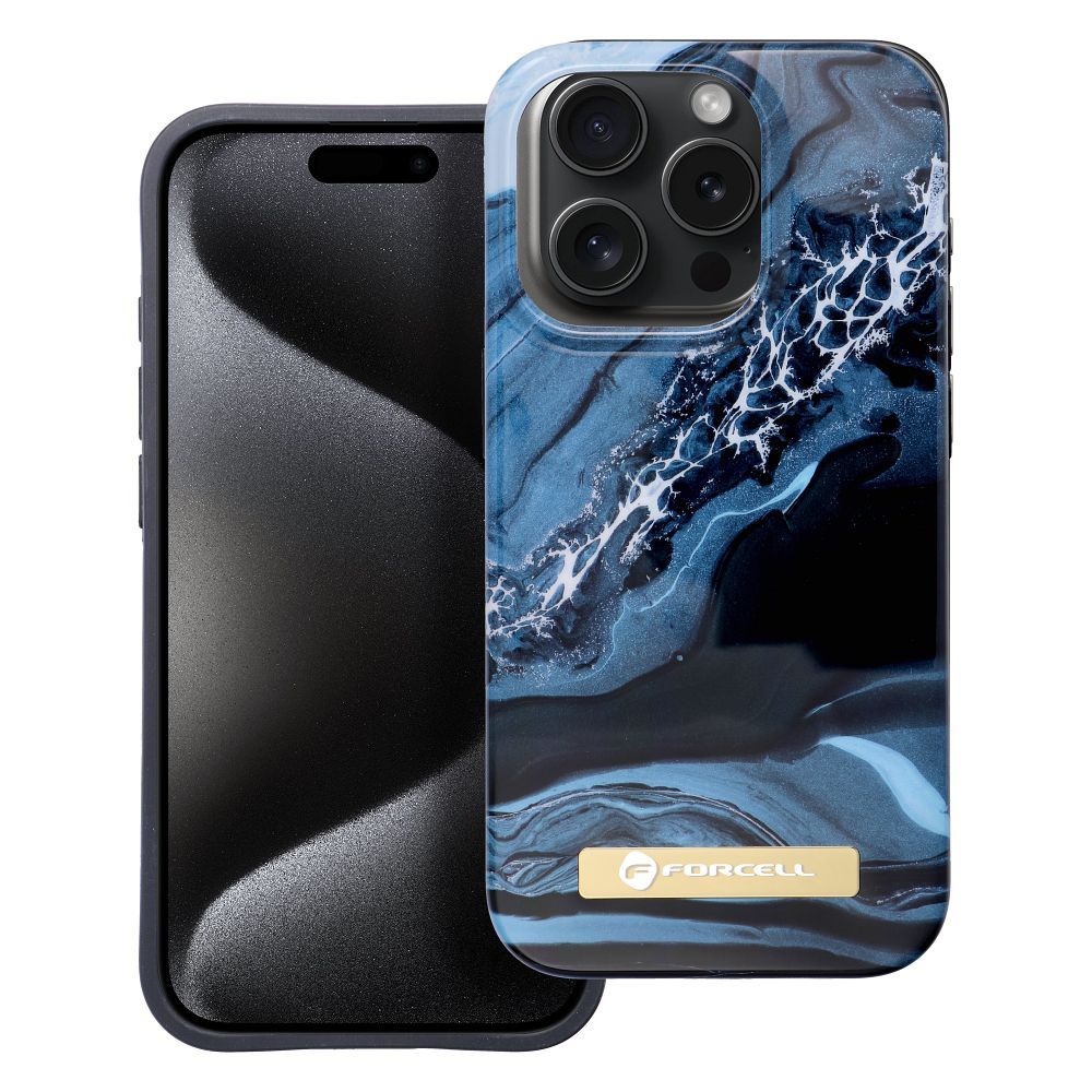 Pokrowiec Forcell F-Protect Mirage MagSafe wz�r ocean marble Apple iPhone 14 Plus / 2