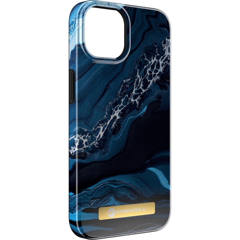 Pokrowiec Forcell F-Protect Mirage MagSafe wzr ocean marble Apple iPhone 15 / 3