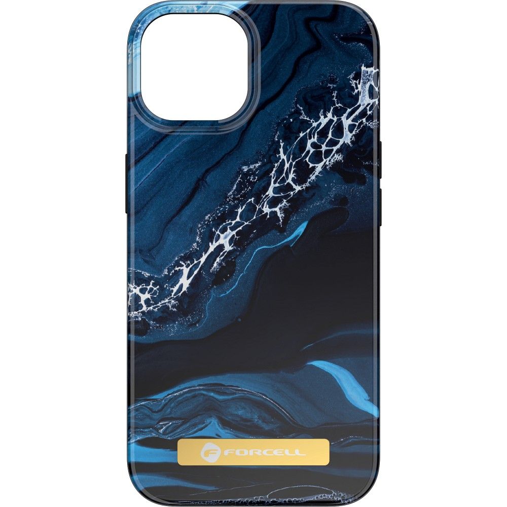 Pokrowiec Forcell F-Protect Mirage MagSafe wzr ocean marble Apple iPhone 15 / 4