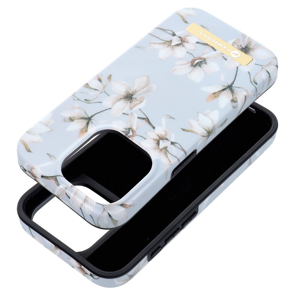 Pokrowiec Forcell F-Protect Mirage MagSafe wzr spring flowers Apple iPhone 15
