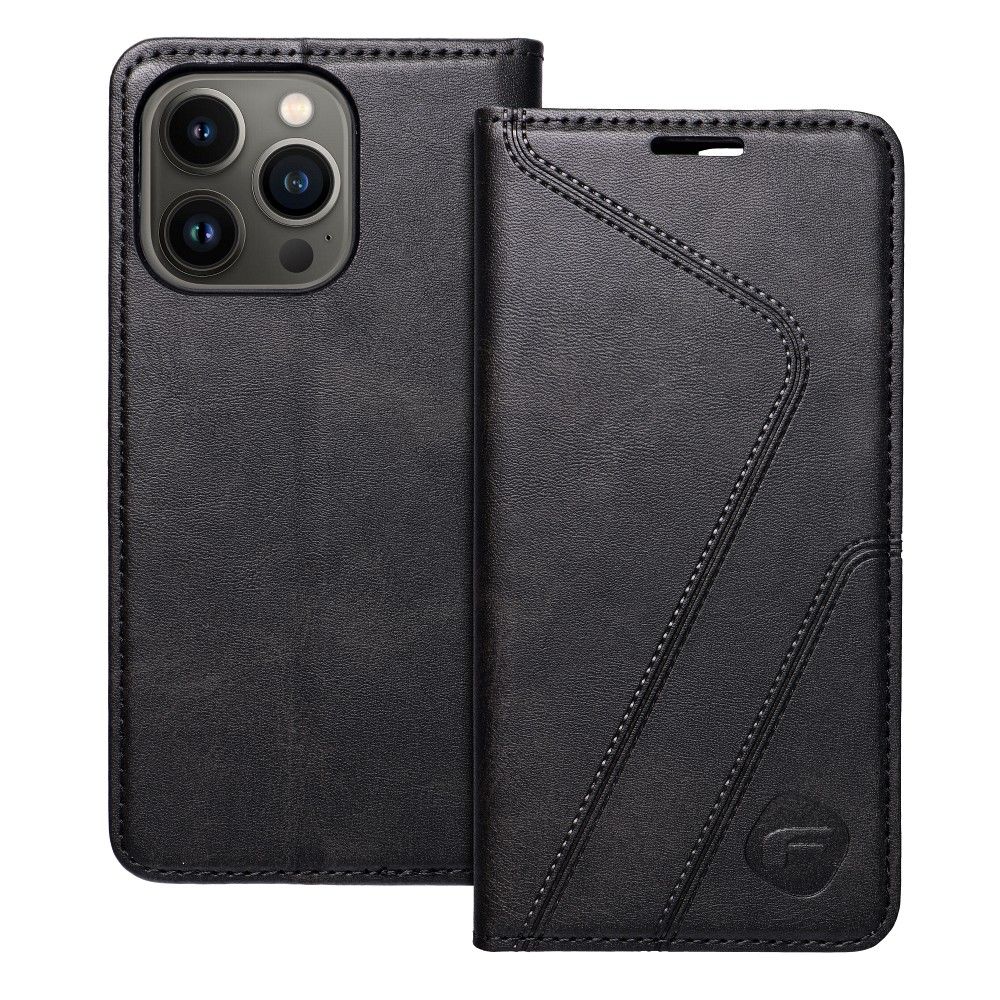 Pokrowiec Forcell F-Protect RFID Blocker Book czarny Apple iPhone 13 Pro / 3