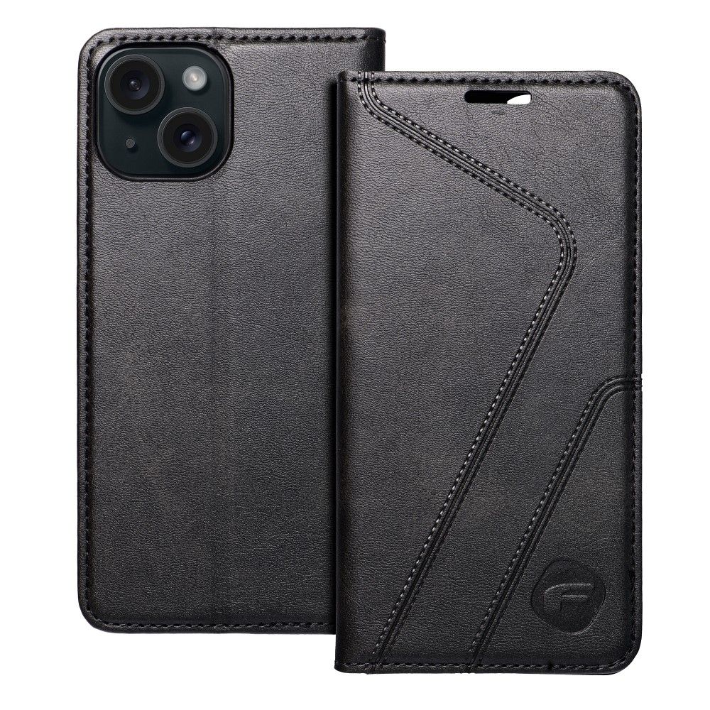 Pokrowiec Forcell F-Protect RFID Blocker Book czarny Apple iPhone 15 / 3 Pokrowiec Forcell F-Protect RFID Blocker Book czarny Apple iPhone 15 / 3