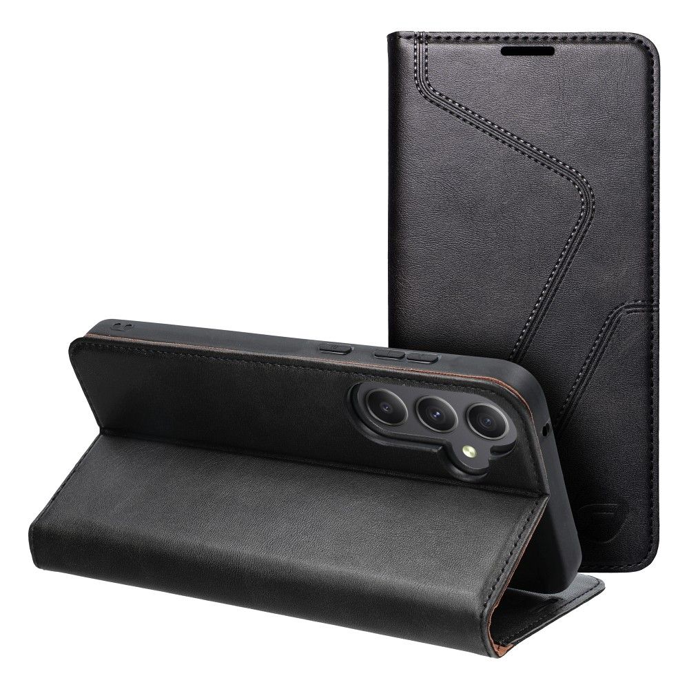 Pokrowiec Forcell F-Protect RFID Blocker Book czarny Samsung Galaxy A35
