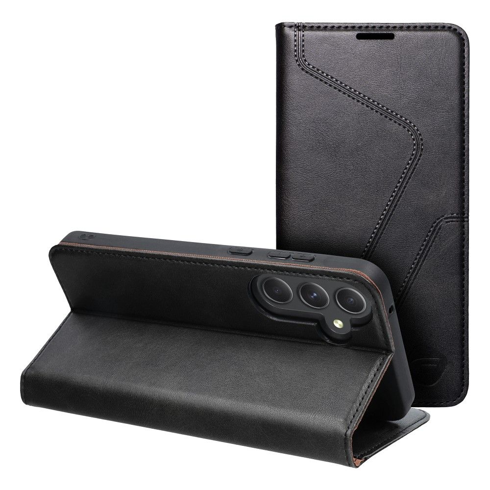 Pokrowiec Forcell F-Protect RFID Blocker Book czarny Samsung Galaxy A55