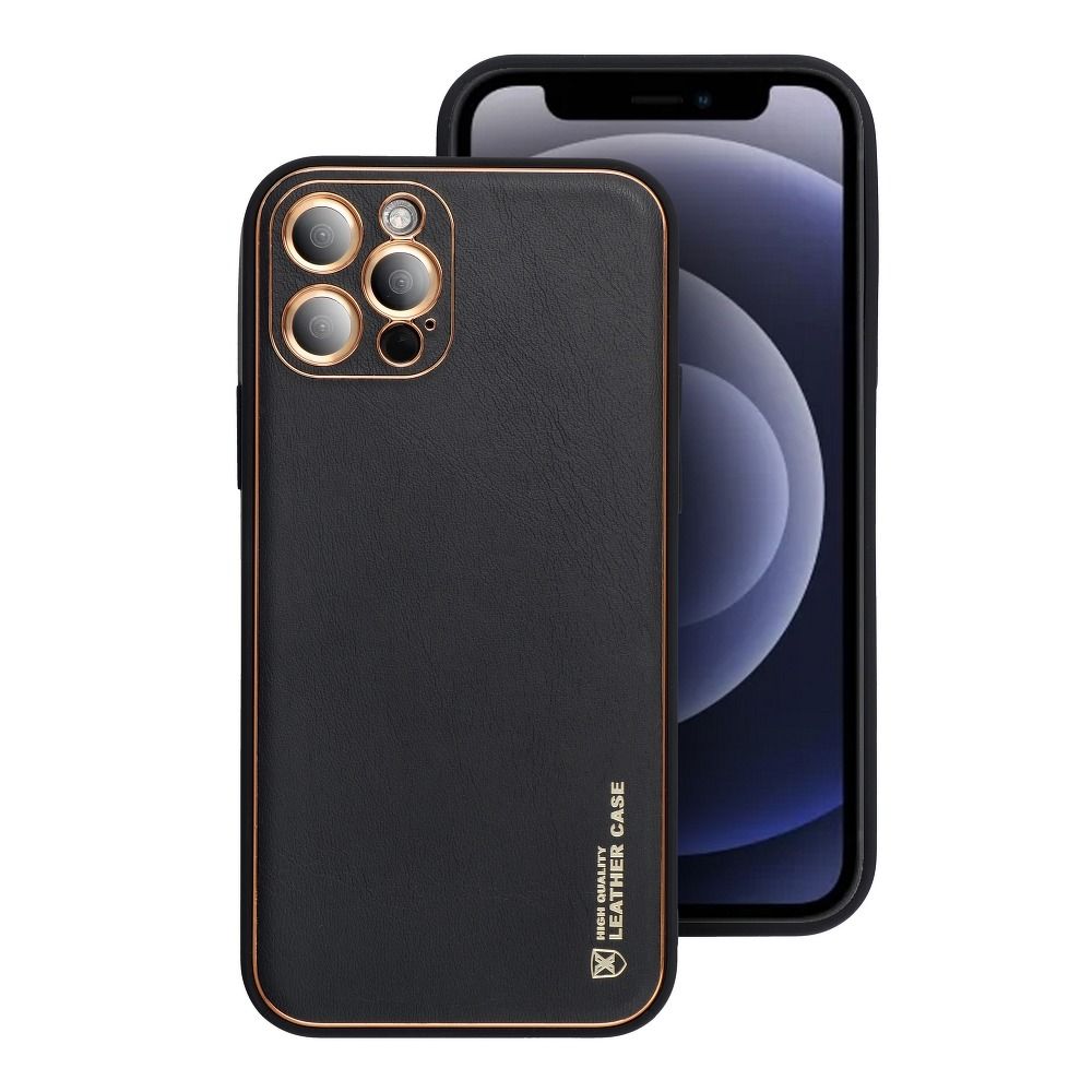 Pokrowiec Forcell Leather Case czarny Apple iPhone 11 Pro / 7