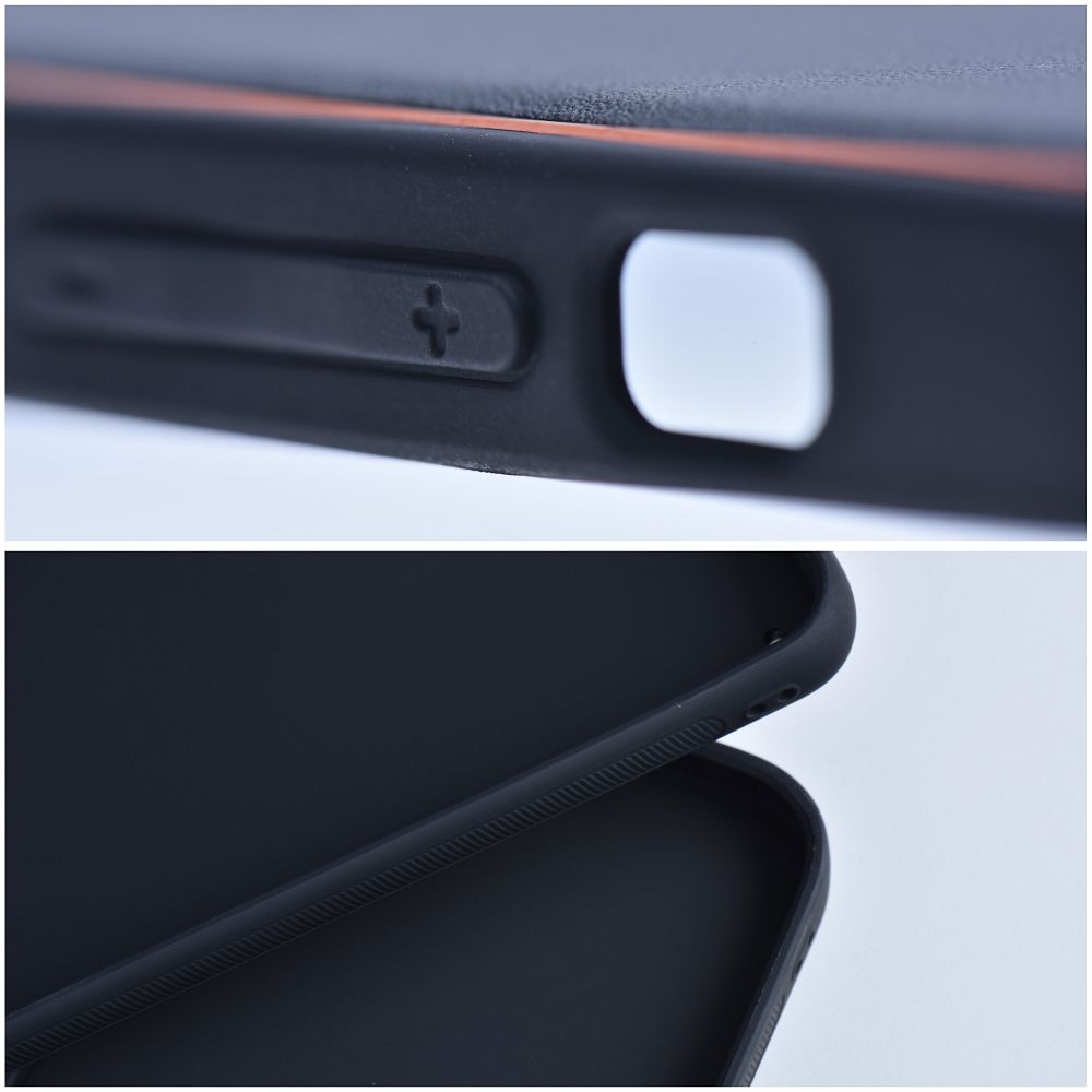 Pokrowiec Forcell Leather Case czarny Apple iPhone 14 Plus / 6 Pokrowiec Forcell Leather Case czarny Apple iPhone 14 Plus / 6