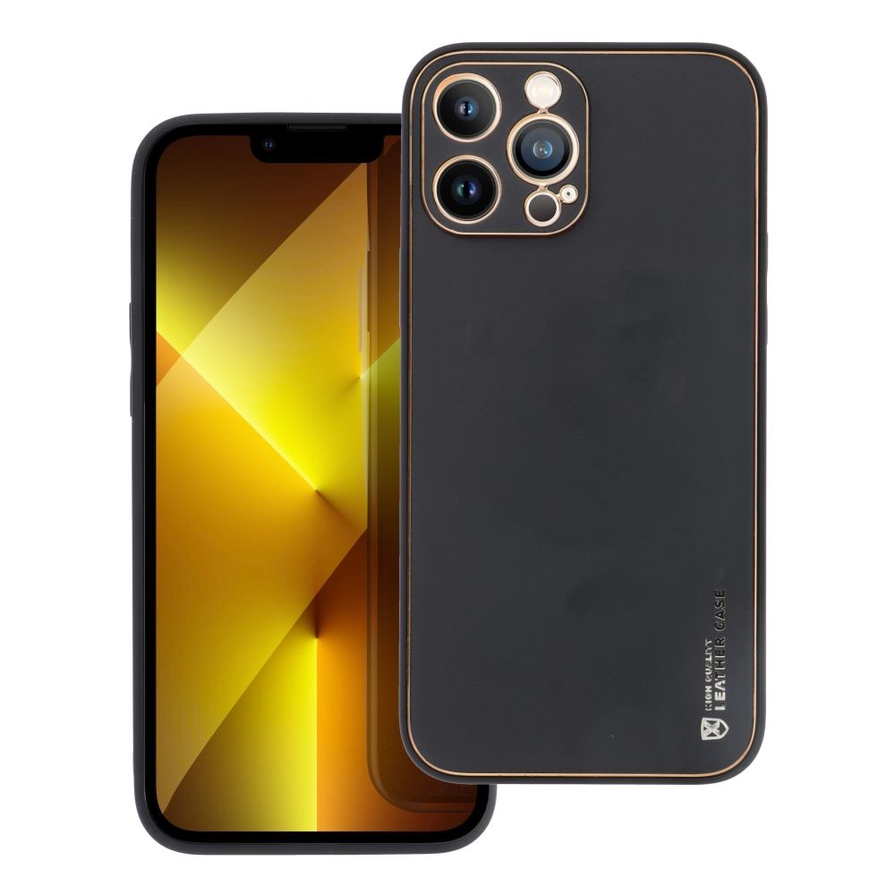 Pokrowiec Forcell Leather Case czarny Apple iPhone 14 Pro Pokrowiec Forcell Leather Case czarny Apple iPhone 14 Pro