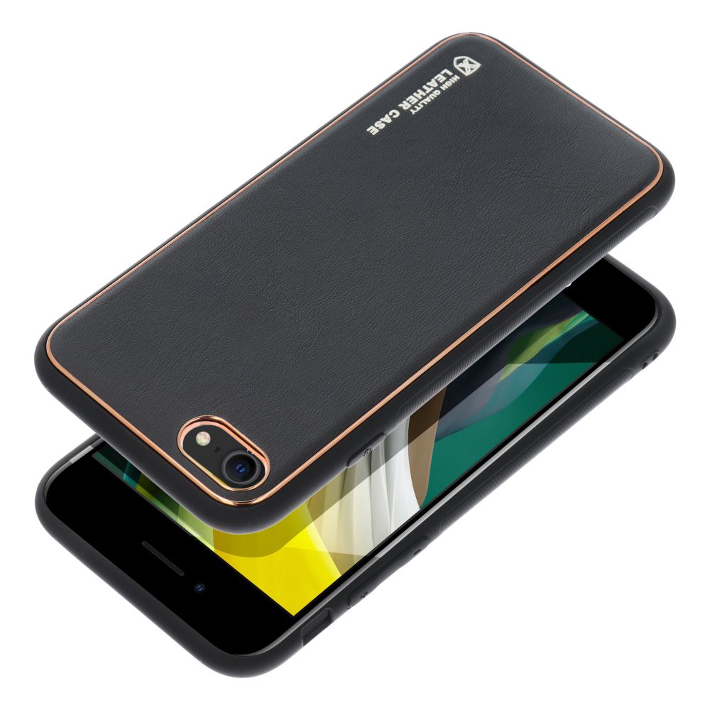 Pokrowiec Forcell Leather Case czarny Apple iPhone SE 2022 / 3