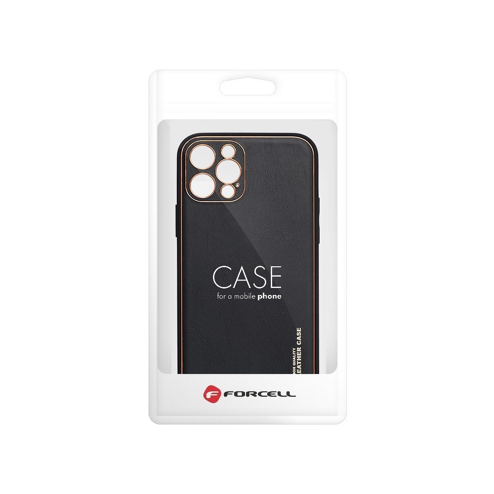 Pokrowiec Forcell Leather Case czarny Xiaomi Redmi Note 11 5G / 4