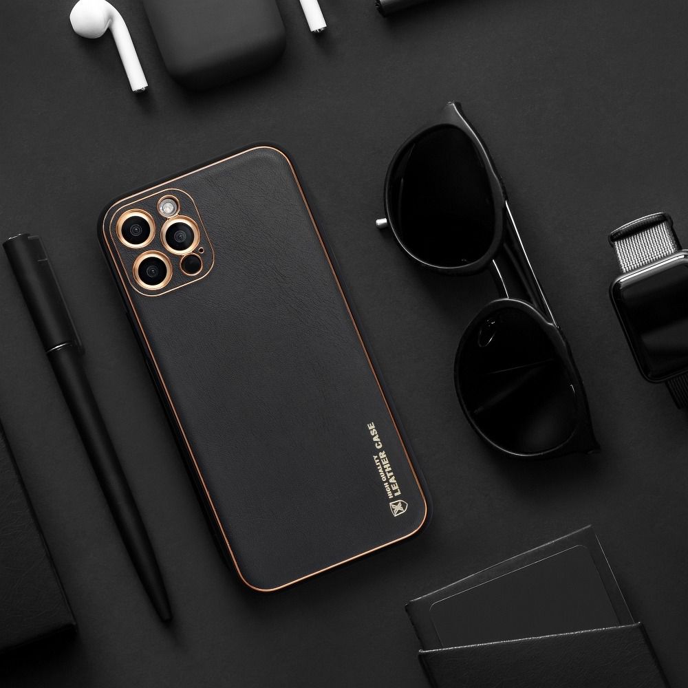 Pokrowiec Forcell Leather Case czarny Xiaomi Redmi Note 11 Pro 5G / 4