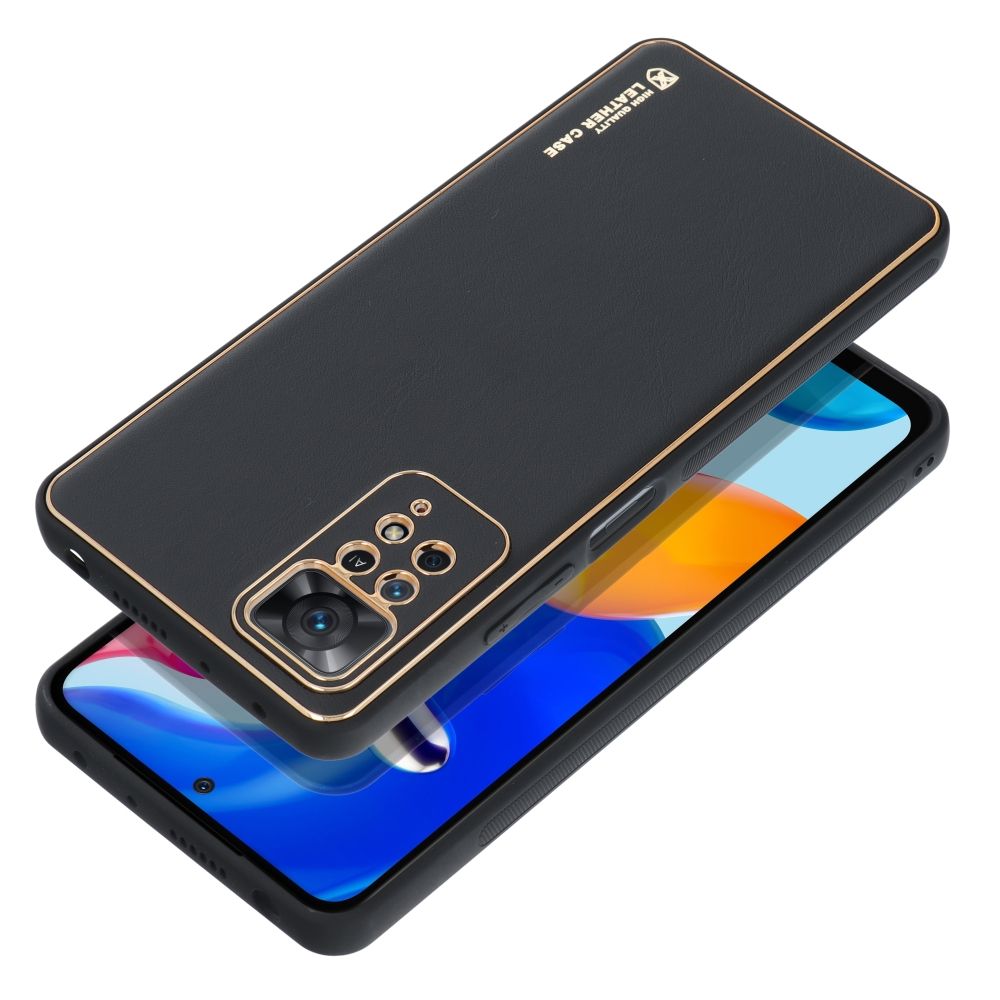 Pokrowiec Forcell Leather Case czarny Xiaomi Redmi Note 11 Pro+ 5G / 3 Pokrowiec Forcell Leather Case czarny Xiaomi Redmi Note 11 Pro+ 5G / 3