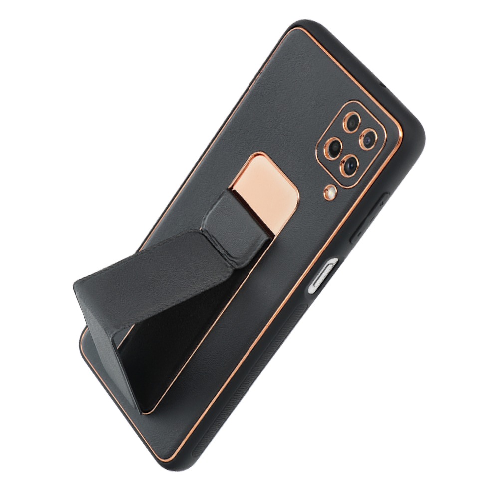Pokrowiec Forcell Leather Case Kickstand czarny Samsung Galaxy A13 5G / 3