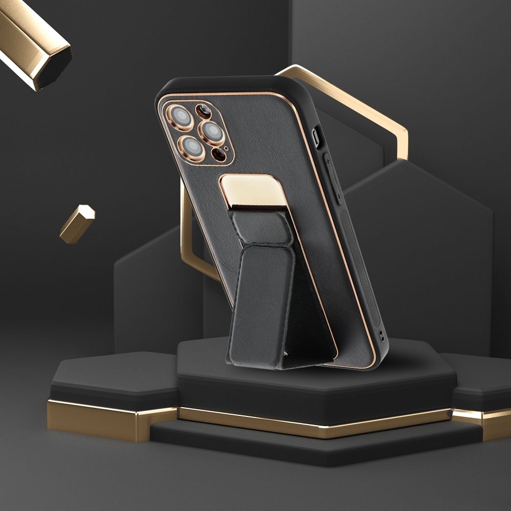 Pokrowiec Forcell Leather Case Kickstand czarny Samsung Galaxy A23 5G / 5 Pokrowiec Forcell Leather Case Kickstand czarny Samsung Galaxy A23 5G / 5