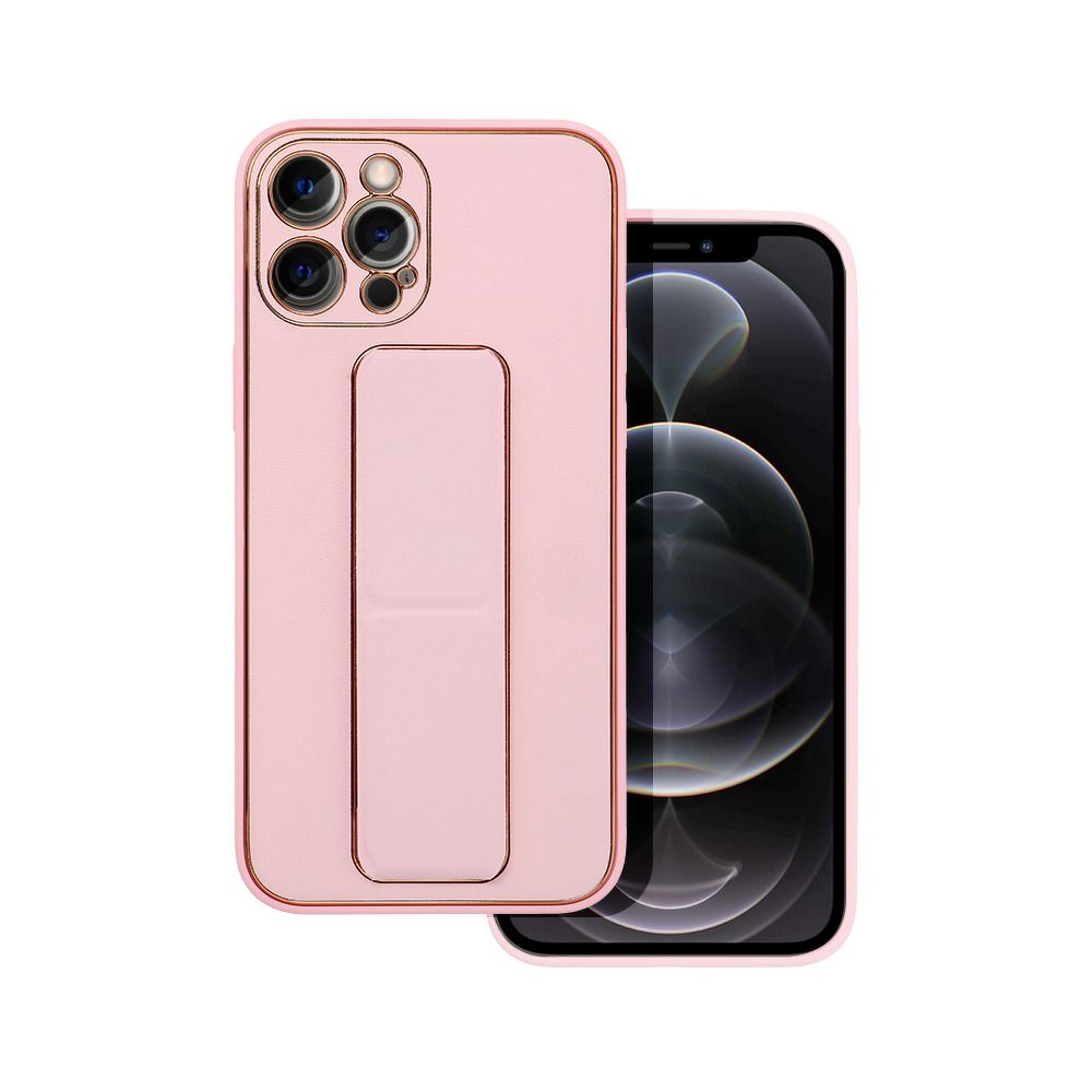 Pokrowiec Forcell Leather Case Kickstand różowy Apple iPhone 11 Pro / 2 Pokrowiec Forcell Leather Case Kickstand różowy Apple iPhone 11 Pro / 2