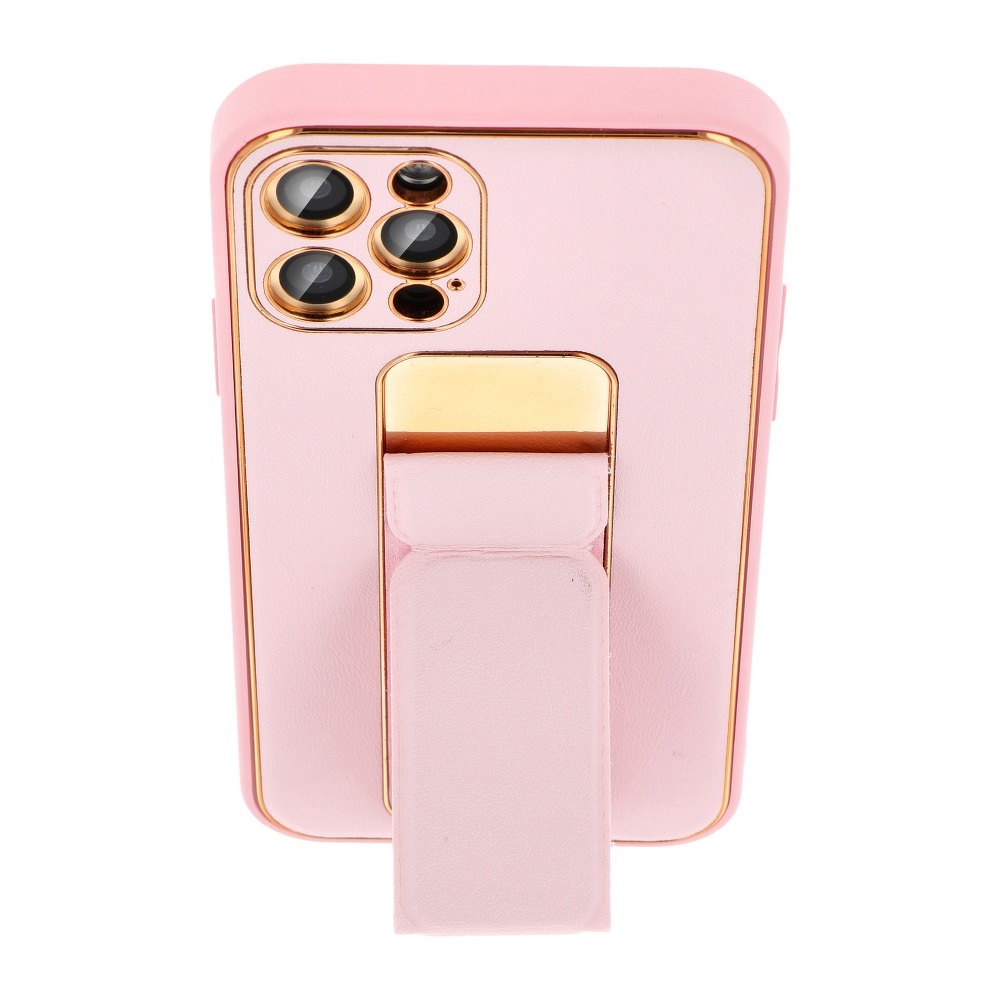 Pokrowiec Forcell Leather Case Kickstand r�owy Apple iPhone 13 / 4