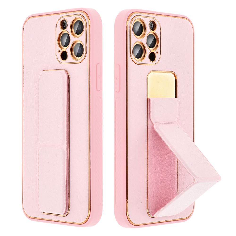 Pokrowiec Forcell Leather Case Kickstand r�owy Apple iPhone 14 Plus / 3