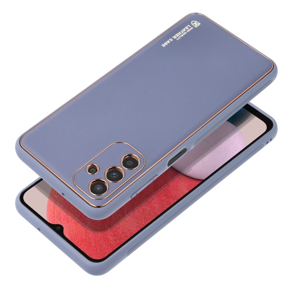 Pokrowiec Forcell Leather Case niebieski Samsung Galaxy A04S / 3