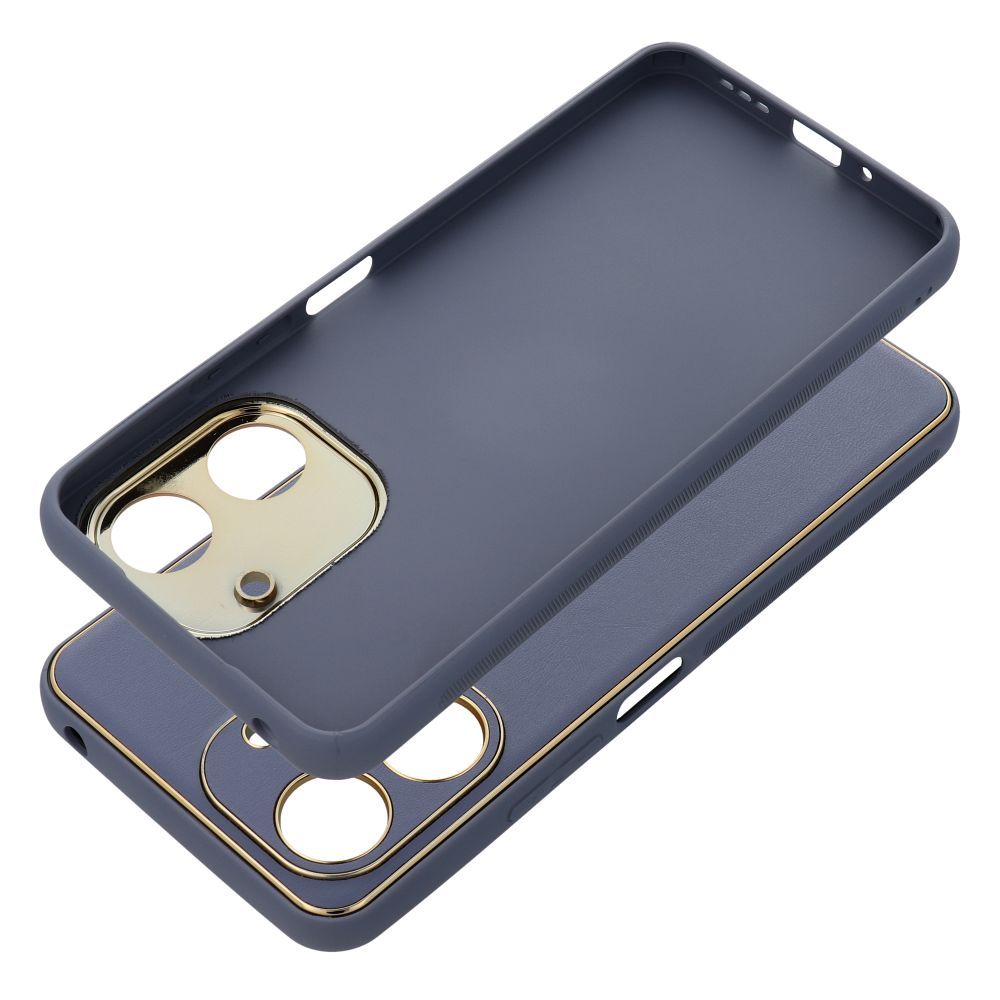 Pokrowiec Forcell Leather Case niebieski Xiaomi Redmi 13C / 7