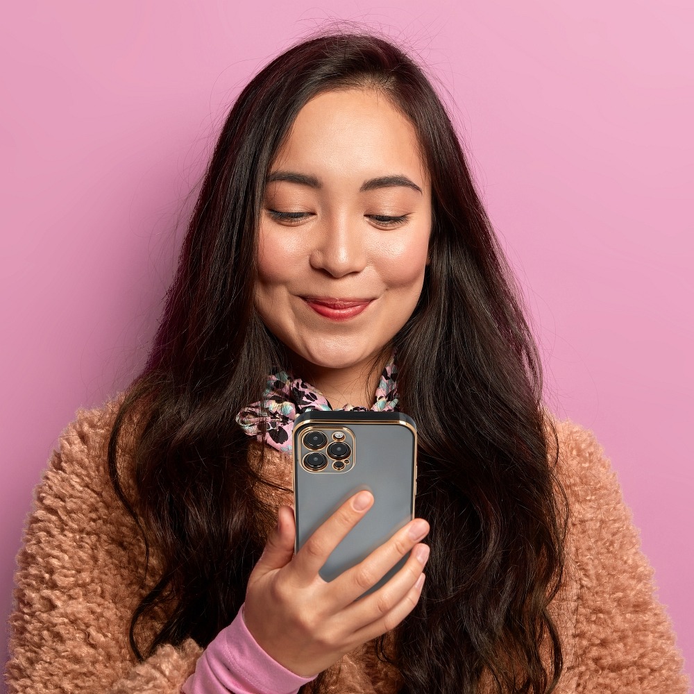 Pokrowiec Forcell LUX czarny Apple iPhone 12 / 5