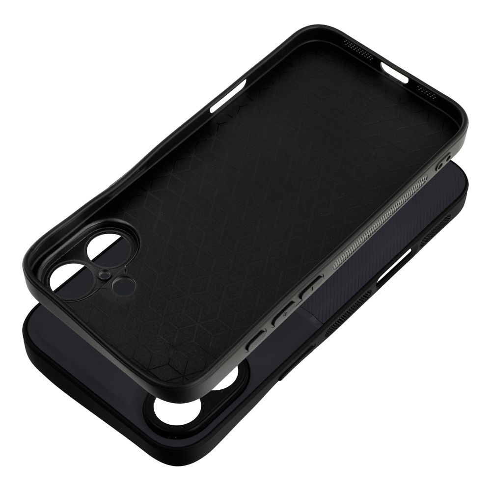 Pokrowiec Forcell Noble czarny Apple iPhone 16 Plus / 8