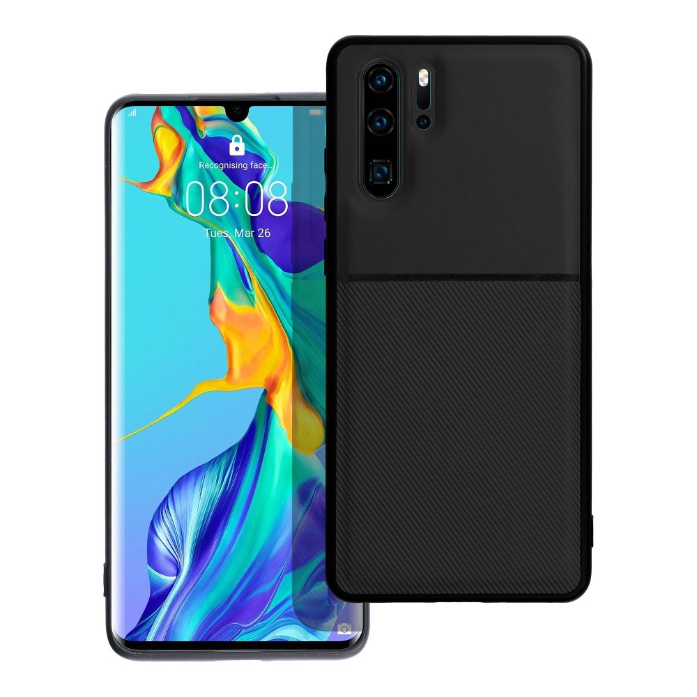 Pokrowiec Forcell Noble czarny Huawei P30 Pro