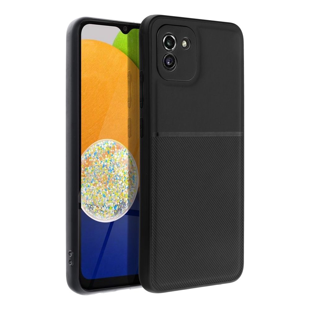 Pokrowiec Forcell Noble czarny Samsung Galaxy A03 / 2 Pokrowiec Forcell Noble czarny Samsung Galaxy A03 / 2