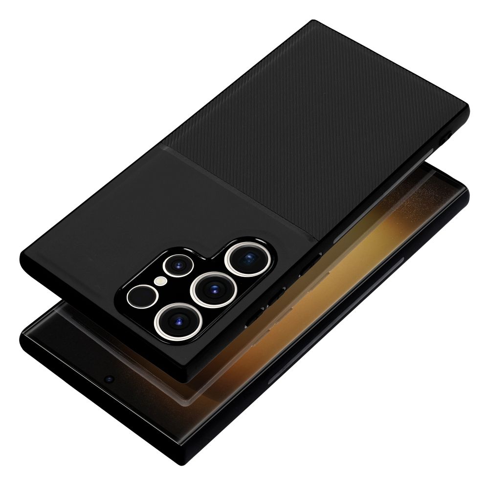 Pokrowiec Forcell Noble czarny Samsung Galaxy S23 Ultra / 3