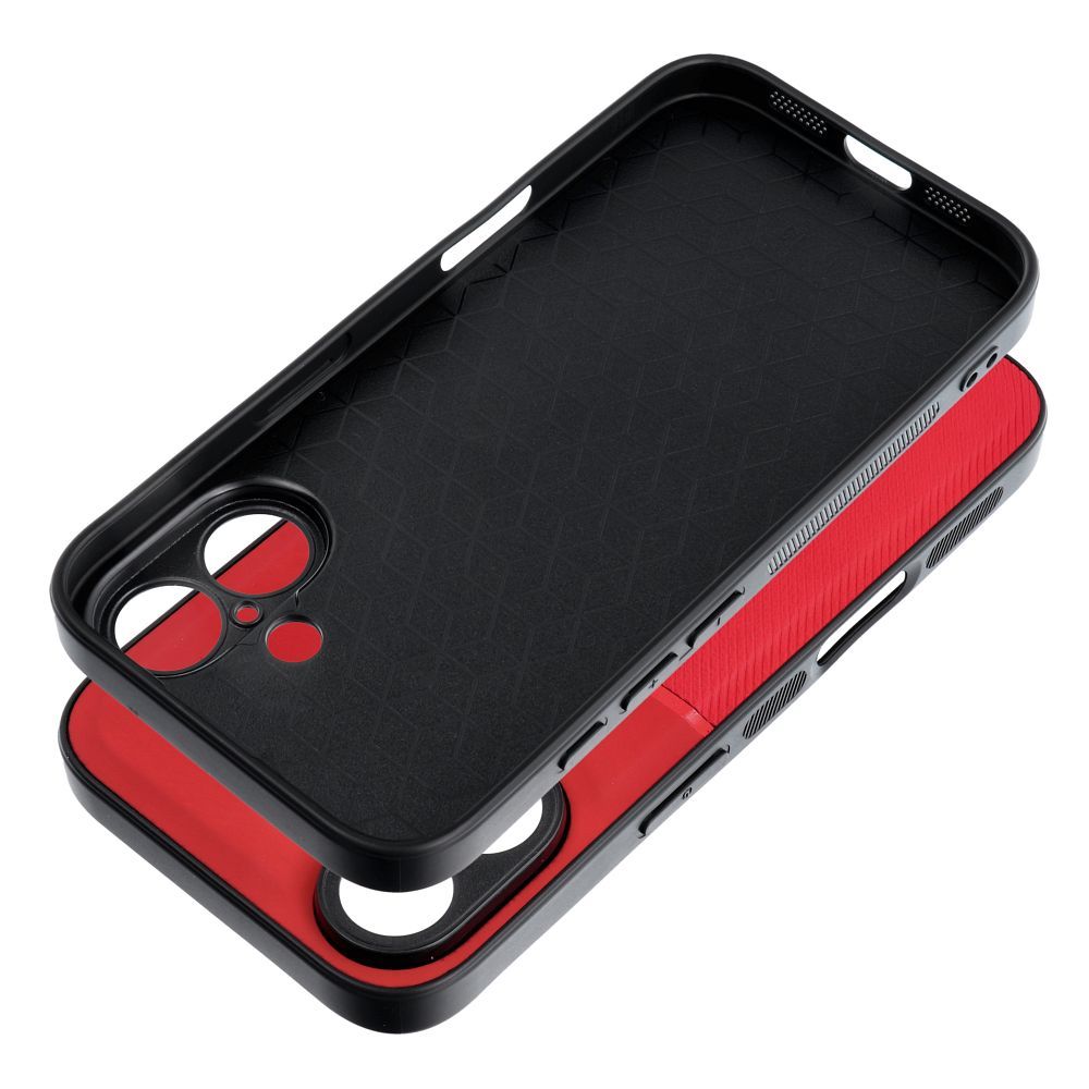 Pokrowiec Forcell Noble czerwony Apple iPhone 16 / 8 Pokrowiec Forcell Noble czerwony Apple iPhone 16 / 8