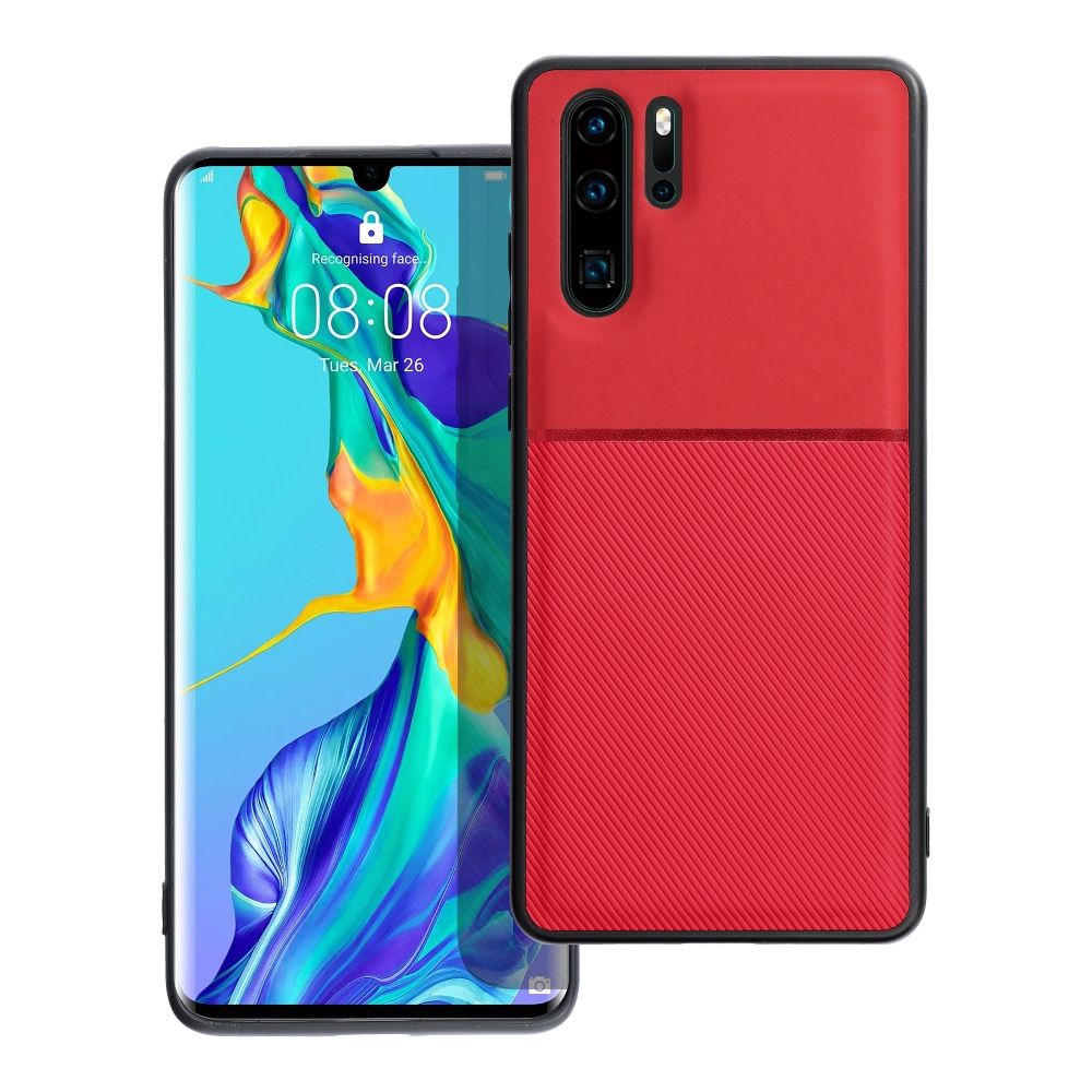Pokrowiec Forcell Noble czerwony Huawei P30 Pro