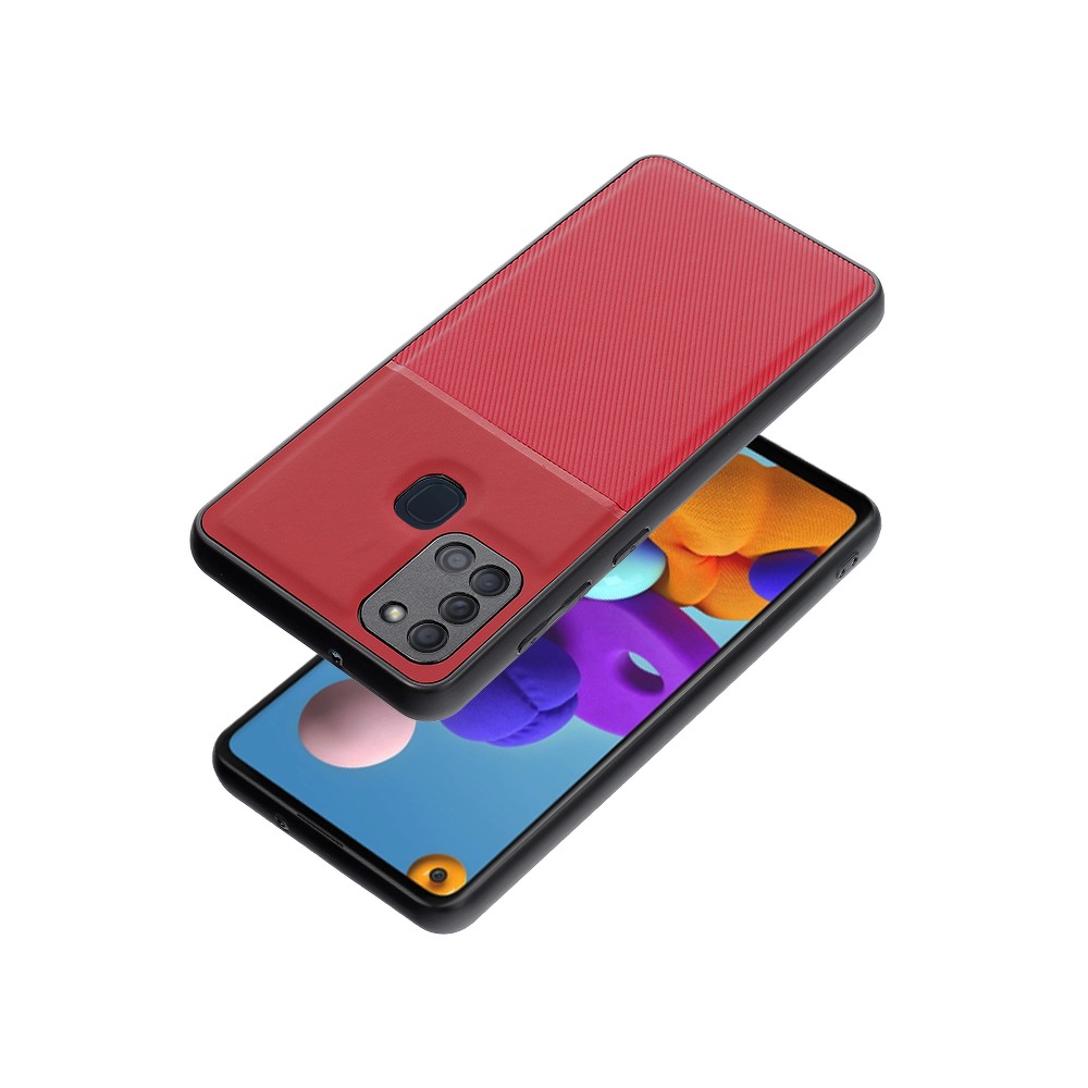 Pokrowiec Forcell Noble czerwony Samsung Galaxy A21s / 2