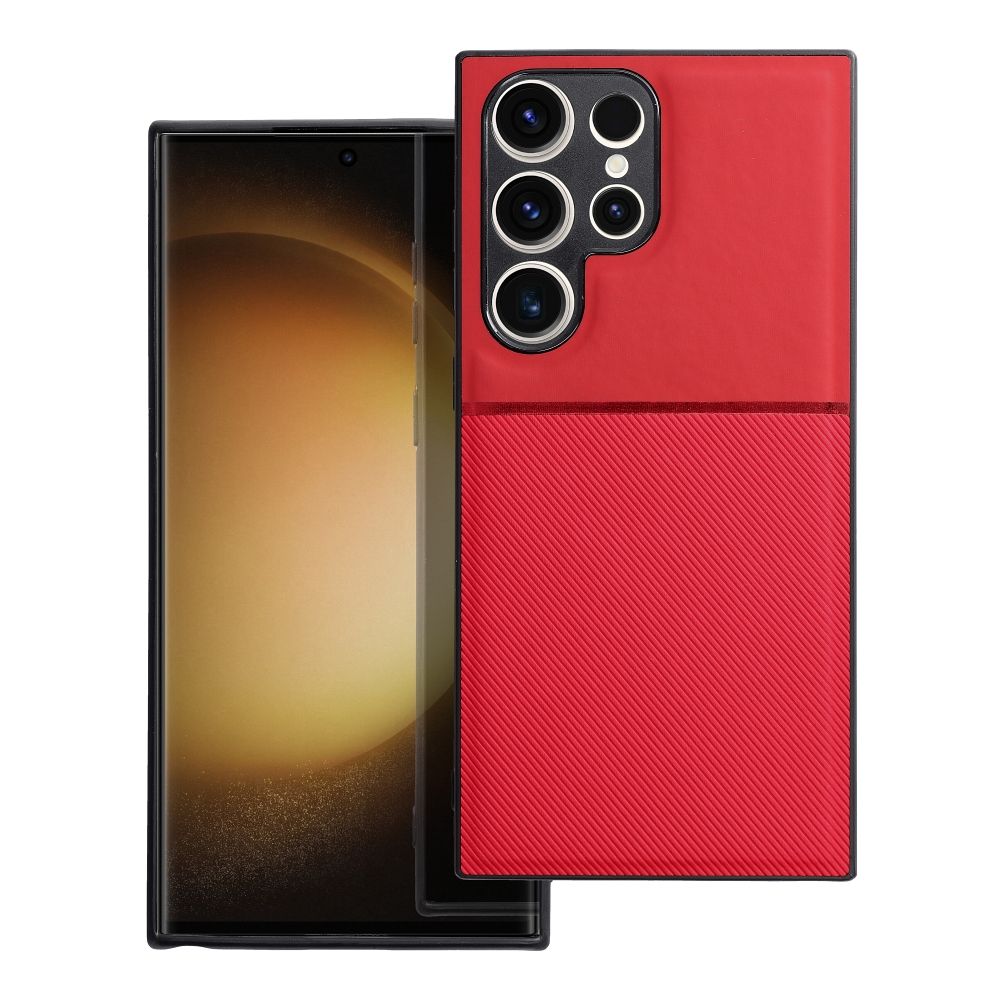 Pokrowiec Forcell Noble czerwony Samsung Galaxy S23 Ultra