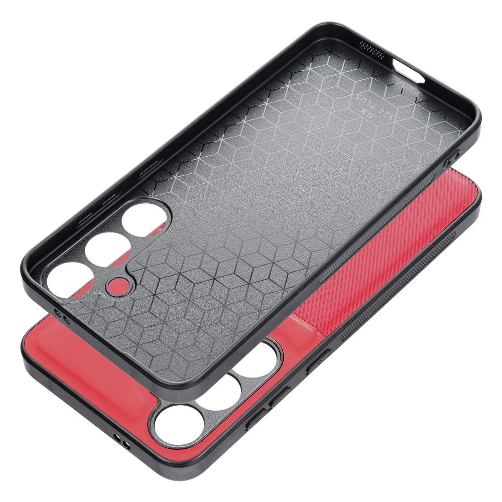 Pokrowiec Forcell Noble czerwony Samsung Galaxy S24 Plus / 8 Pokrowiec Forcell Noble czerwony Samsung Galaxy S24 Plus / 8
