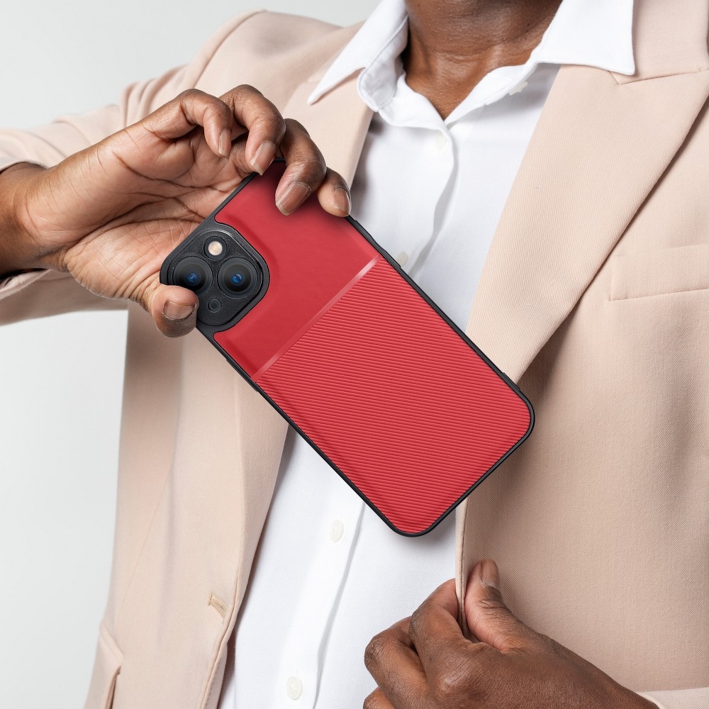 Pokrowiec Forcell Noble czerwony Xiaomi Redmi 9AT / 5