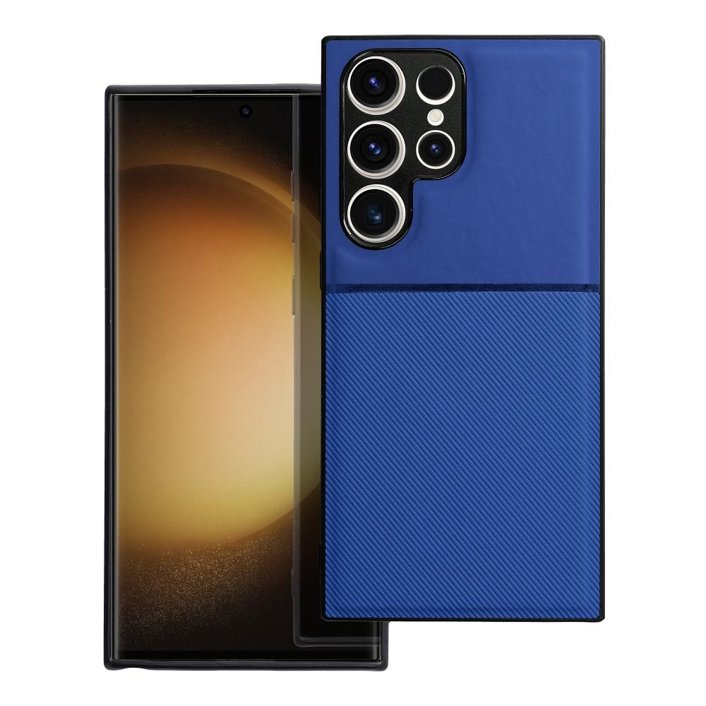 Pokrowiec Forcell Noble niebieski Samsung Galaxy S23 Ultra