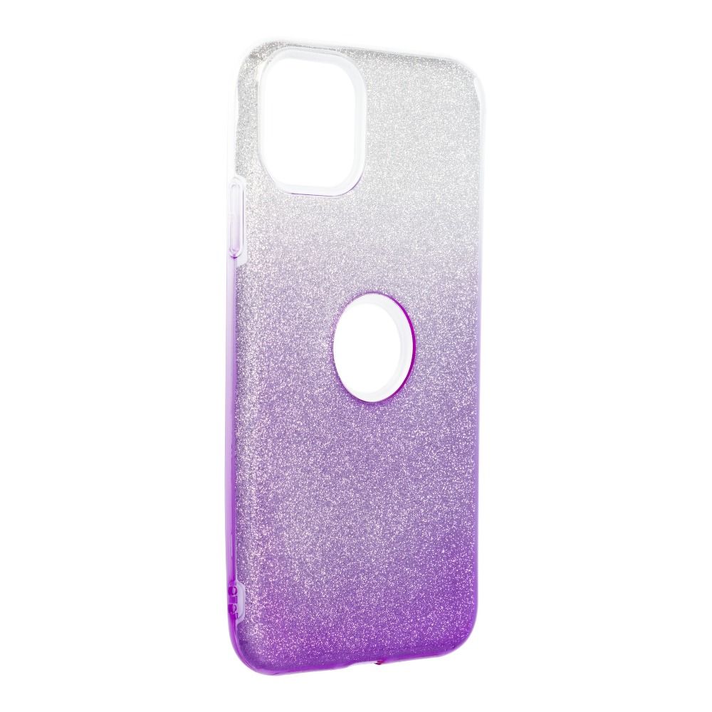 Pokrowiec Forcell Shining Ombre fioletowy Apple iPhone 11 Pro Max