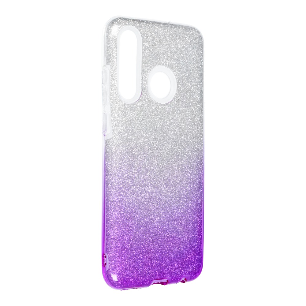 Pokrowiec Forcell Shining Ombre fioletowy Huawei P Smart 2019